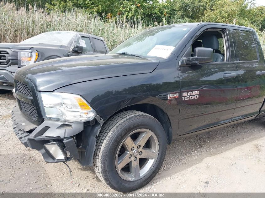 2017 Ram 1500 Express Quad Cab 4X4 6'4 Box VIN: 1C6RR7FTXHS727399 Lot: 40332687