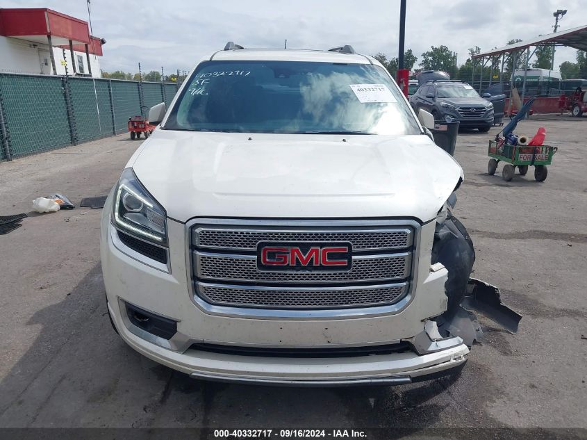 1GKKVTKDXFJ281016 2015 GMC Acadia Denali