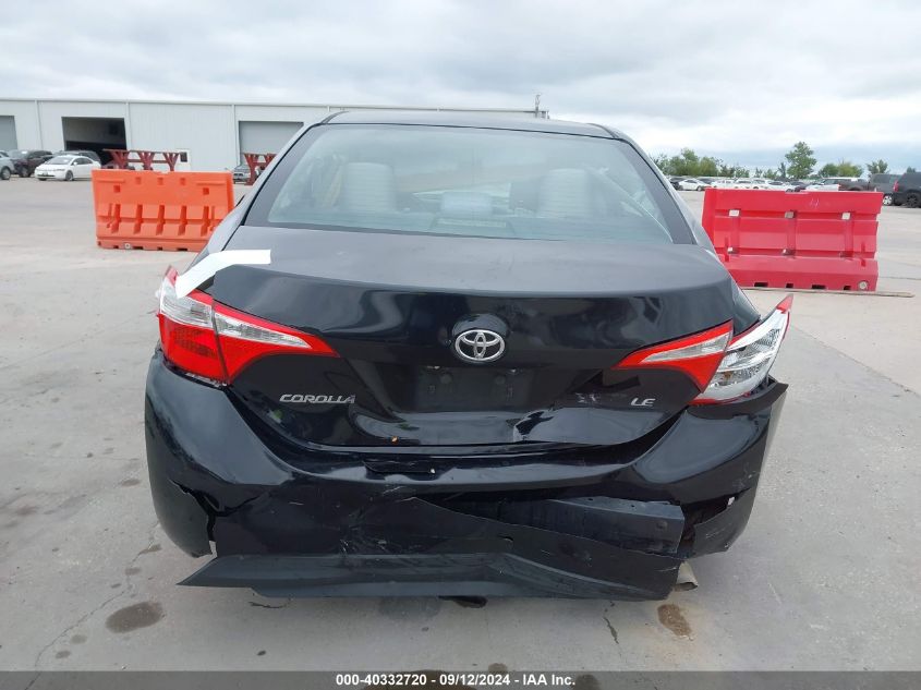 2015 Toyota Corolla L/Le/Le Pls/Prm/S/S Pls VIN: 5YFBURHE7FP286820 Lot: 40332720