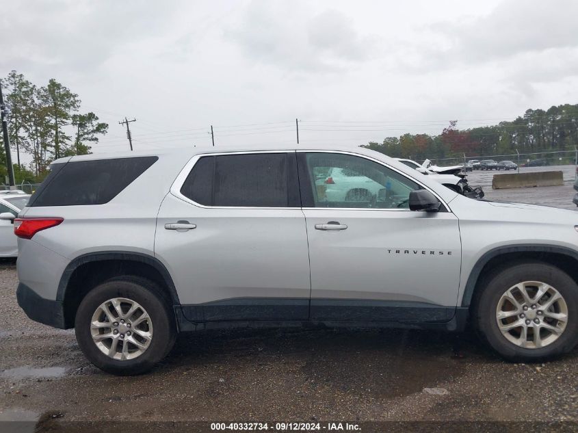 2019 Chevrolet Traverse Ls VIN: 1GNERFKW0KJ196168 Lot: 40332734