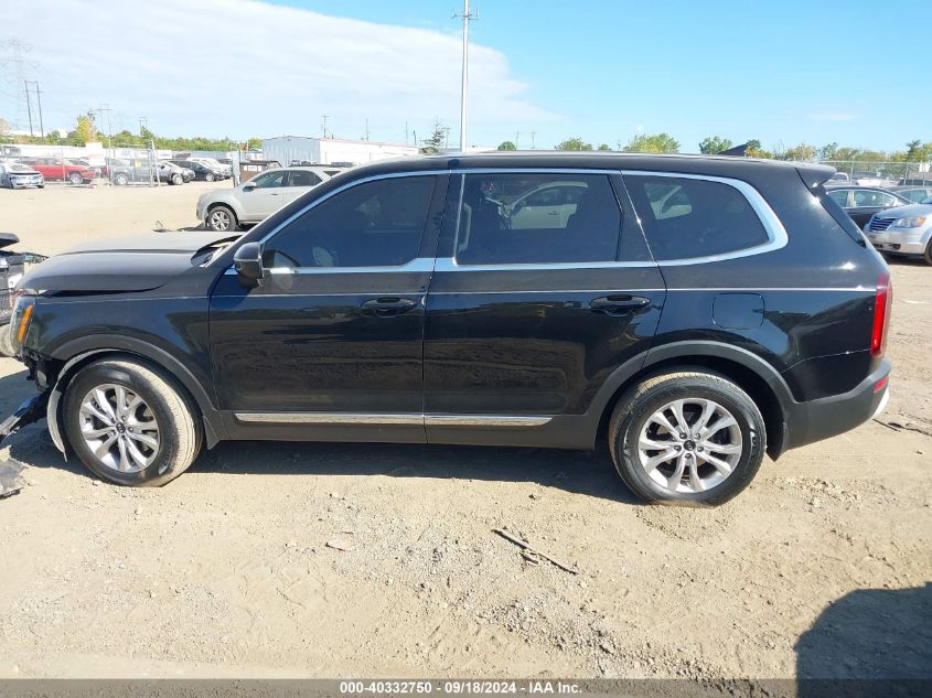 2021 Kia Telluride Lx VIN: 5XYP24HC7MG100563 Lot: 40332750