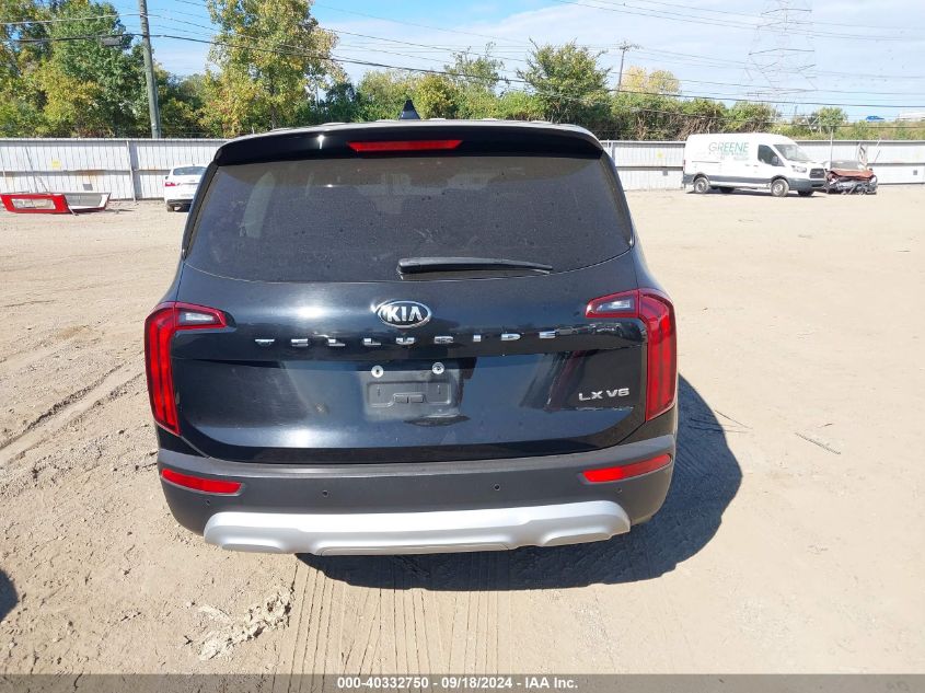 2021 Kia Telluride Lx VIN: 5XYP24HC7MG100563 Lot: 40332750