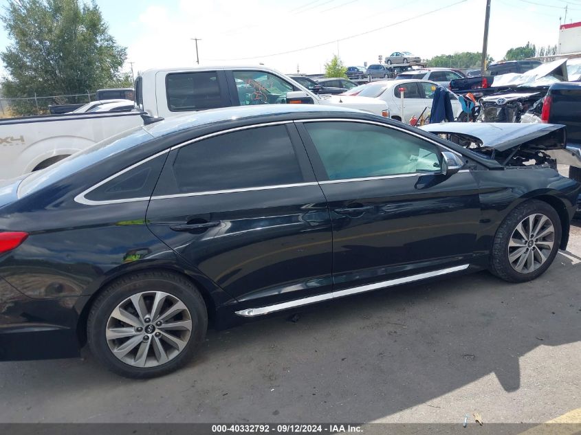 2016 Hyundai Sonata Sport/Limited VIN: 5NPE34AF5GH315137 Lot: 40332792