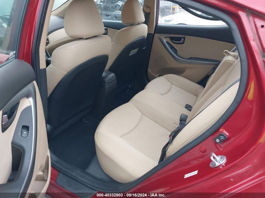 KMHDH4AE3CU351828 2012 Hyundai Elantra Gls (Ulsan Plant)