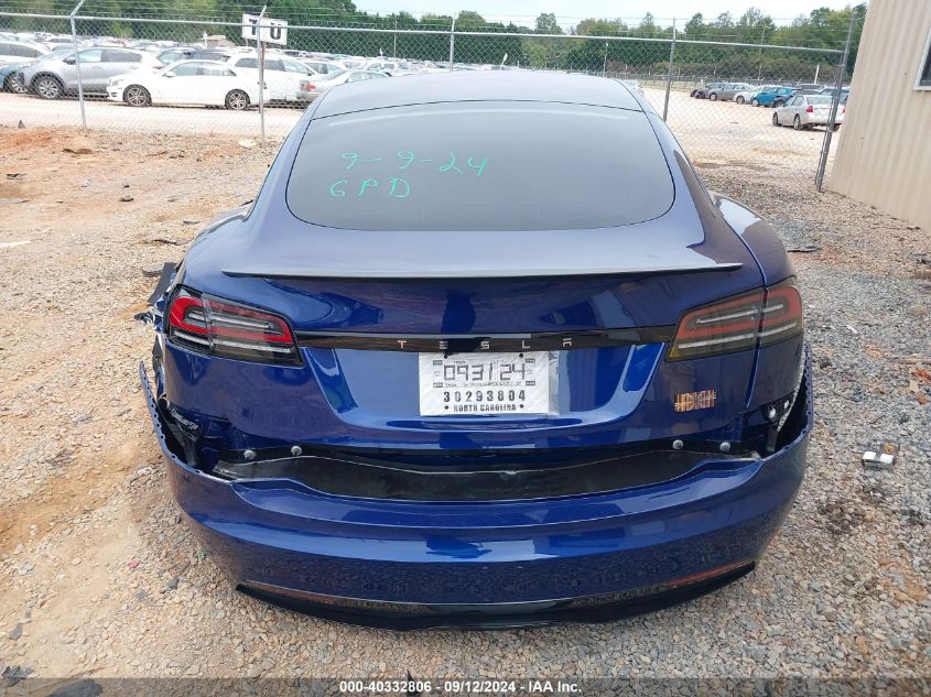 2024 Tesla Model S VIN: 5YJSA1E68RF535763 Lot: 40332806