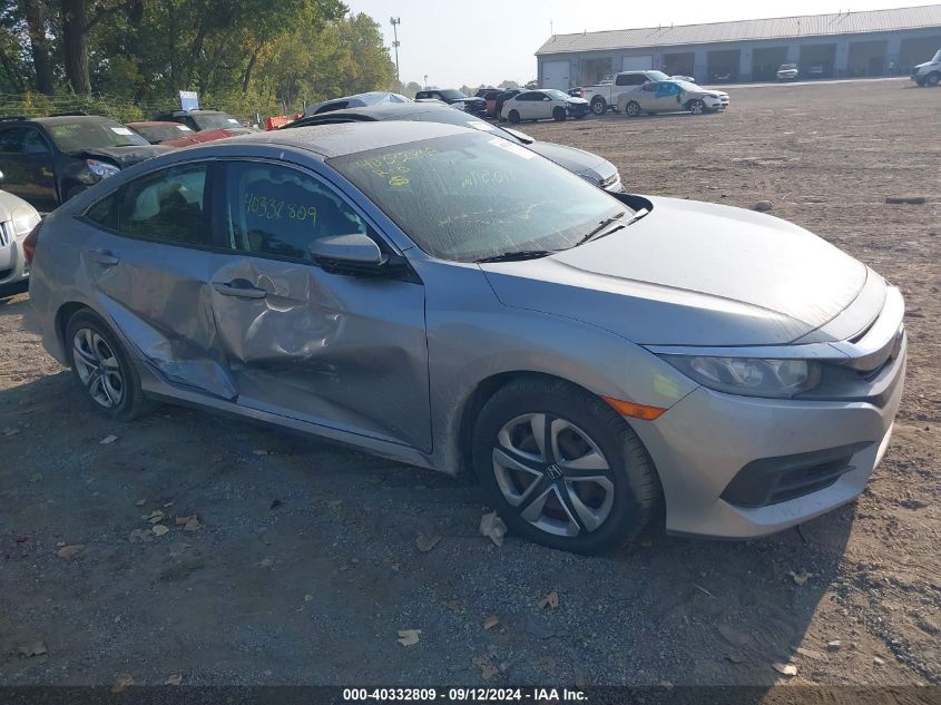 2018 Honda Civic Lx VIN: 2HGFC2F57JH592785 Lot: 40332809