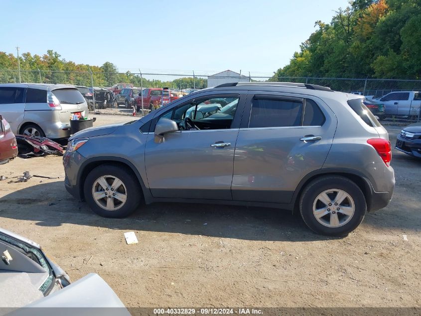 2019 Chevrolet Trax Lt VIN: KL7CJLSB9KB932602 Lot: 40332829