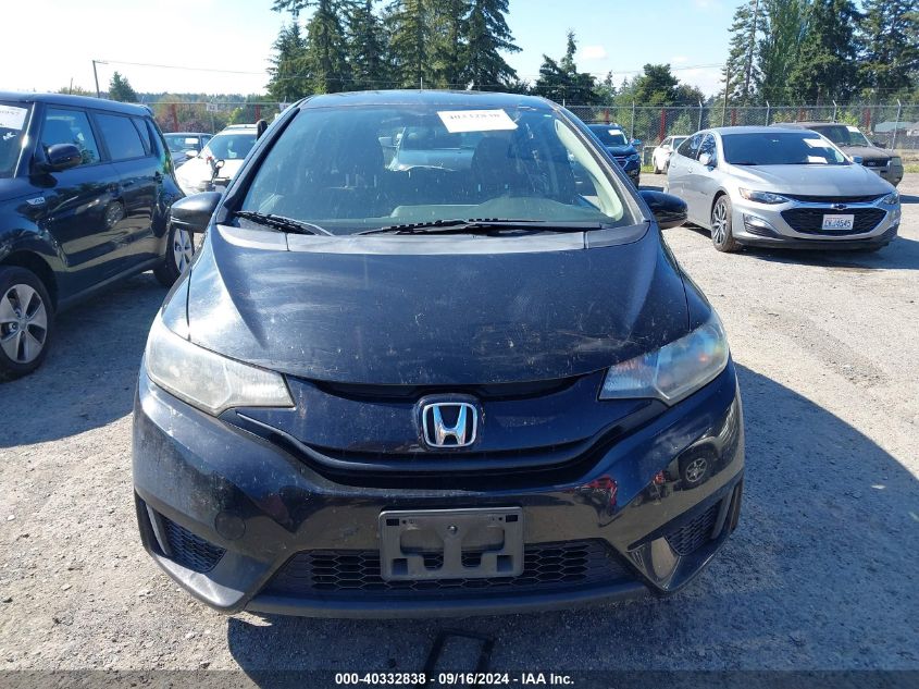 2016 Honda Fit Lx VIN: JHMGK5H59GX014338 Lot: 40332838