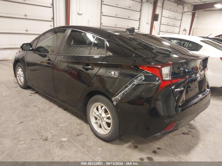 2019 TOYOTA PRIUS LE - JTDL9RFU2K3002304