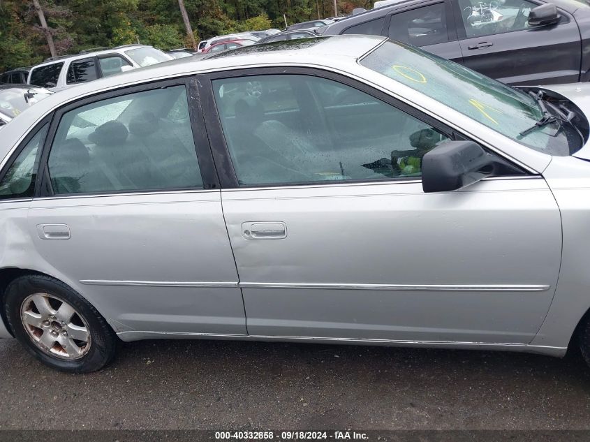 2002 Toyota Avalon Xl VIN: 4T1BF28B72U229937 Lot: 40332858