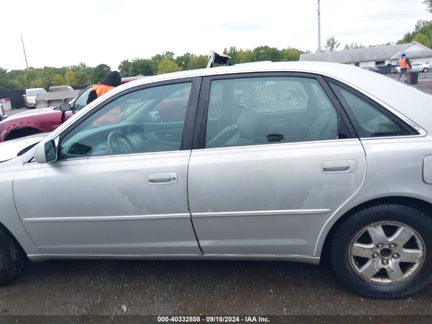 2002 Toyota Avalon Xl VIN: 4T1BF28B72U229937 Lot: 40332858