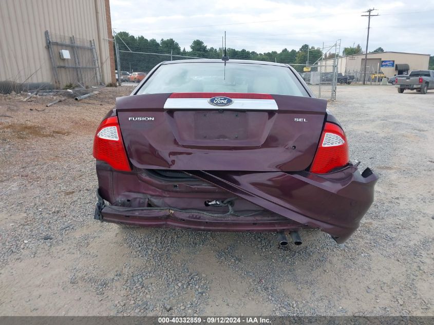 2011 Ford Fusion Sel VIN: 3FAHP0JA1BR317073 Lot: 40332859