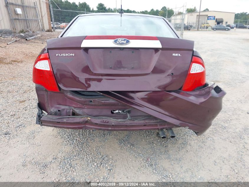 2011 Ford Fusion Sel VIN: 3FAHP0JA1BR317073 Lot: 40332859