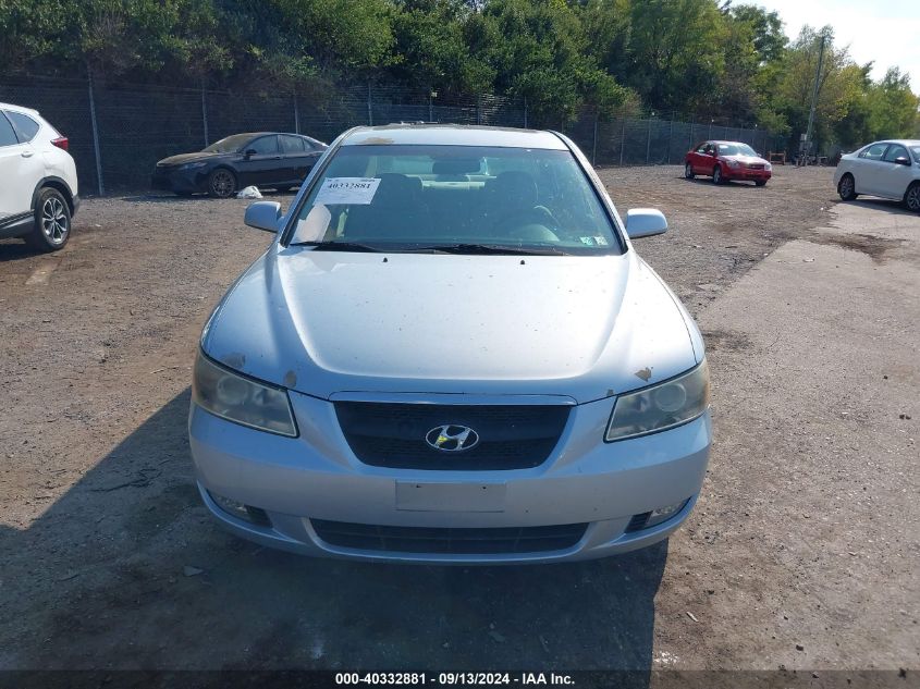 2006 Hyundai Sonata Gls V6/Lx V6 VIN: 5NPEU46F46H120974 Lot: 40332881