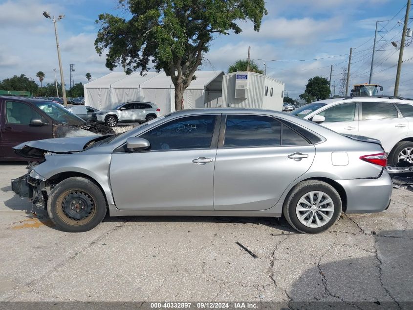 2015 Toyota Camry Le/Xle/Se/Xse VIN: 4T4BF1FKXFR498684 Lot: 40332897