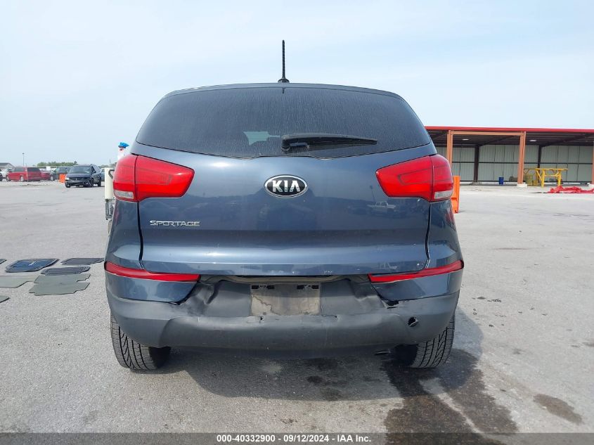 2015 Kia Sportage Lx VIN: KNDPB3AC0F7734608 Lot: 40332900