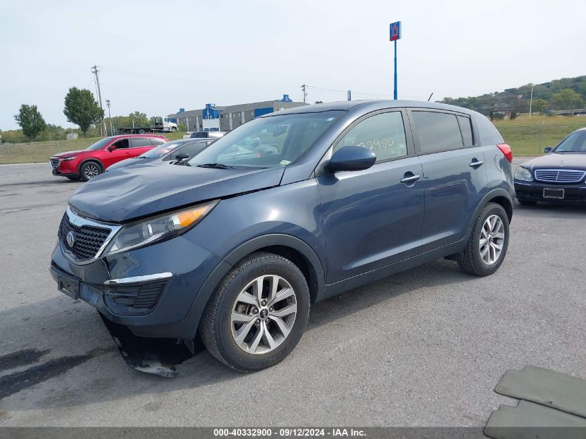 VIN KNDPB3AC0F7734608 2015 KIA SPORTAGE no.2