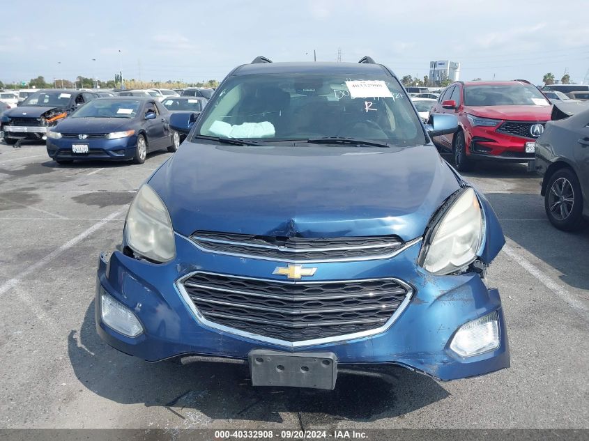 2016 Chevrolet Equinox Lt VIN: 2GNALCEK8G6297423 Lot: 40332908