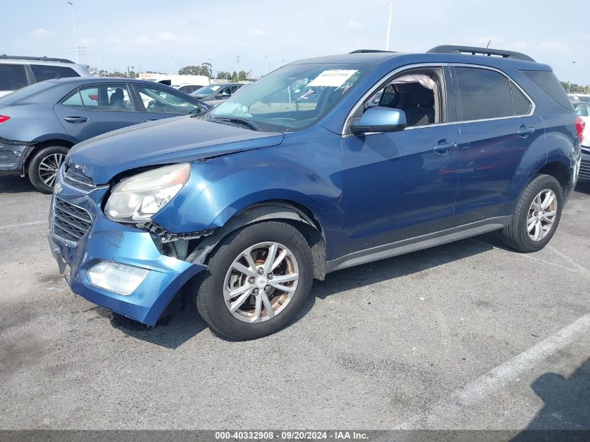 2016 Chevrolet Equinox Lt VIN: 2GNALCEK8G6297423 Lot: 40332908