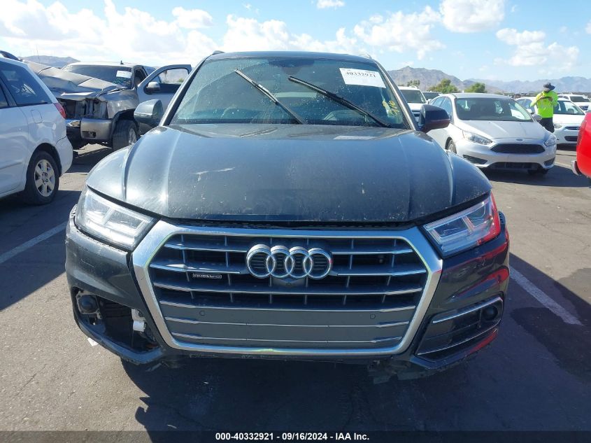 2018 Audi Q5 2.0T Premium/2.0T Tech Premium VIN: WA1CNAFY1J2098697 Lot: 40332921