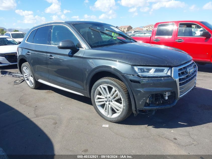 VIN WA1CNAFY1J2098697 2018 Audi Q5, 2.0T Premium/2.... no.1