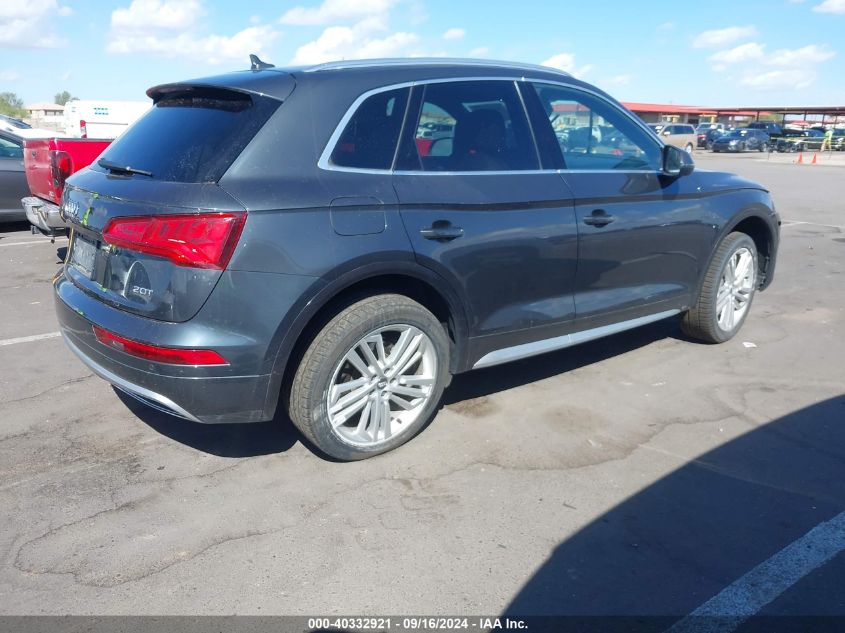 VIN WA1CNAFY1J2098697 2018 Audi Q5, 2.0T Premium/2.... no.4