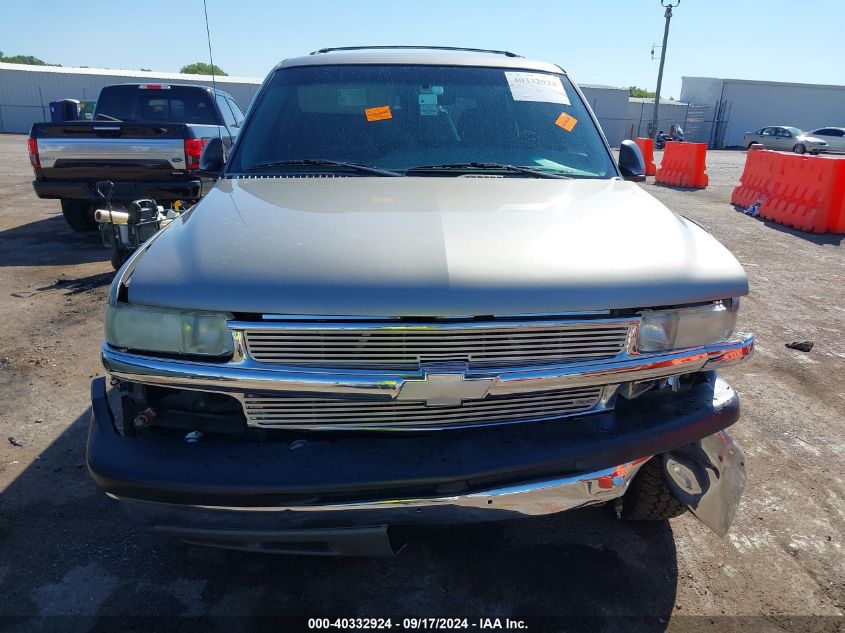 2002 Chevrolet Tahoe Ls VIN: 1GNEC13V12R320671 Lot: 40332924