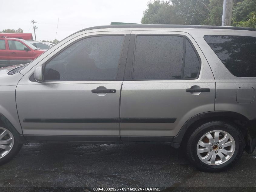 JHLRD68816C022009 2006 Honda Cr-V Ex