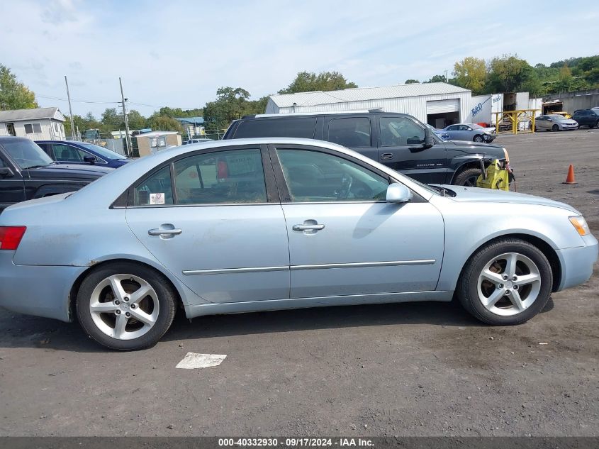 2007 Hyundai Sonata Limited/Se V6 VIN: 5NPEU46F77H293311 Lot: 40332930