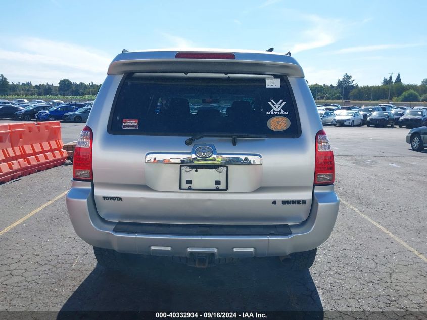 2006 Toyota 4Runner Sr5 V6 VIN: JTEBU14RX68056688 Lot: 40332934