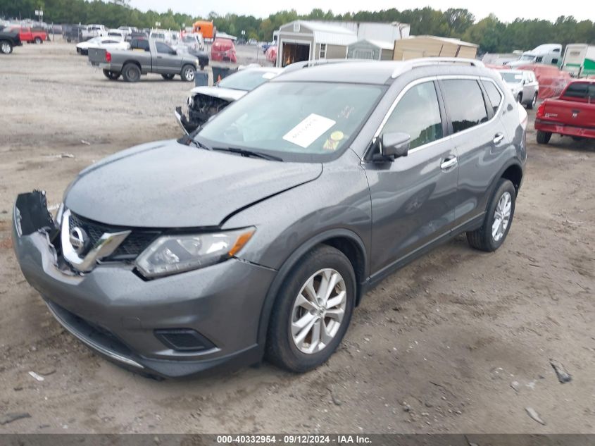 KNMAT2MT0FP546406 2015 NISSAN ROGUE - Image 2