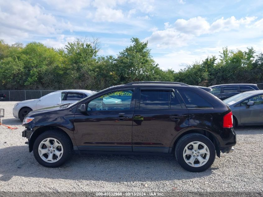 2013 Ford Edge Sel VIN: 2FMDK3JC1DBC84177 Lot: 40332988