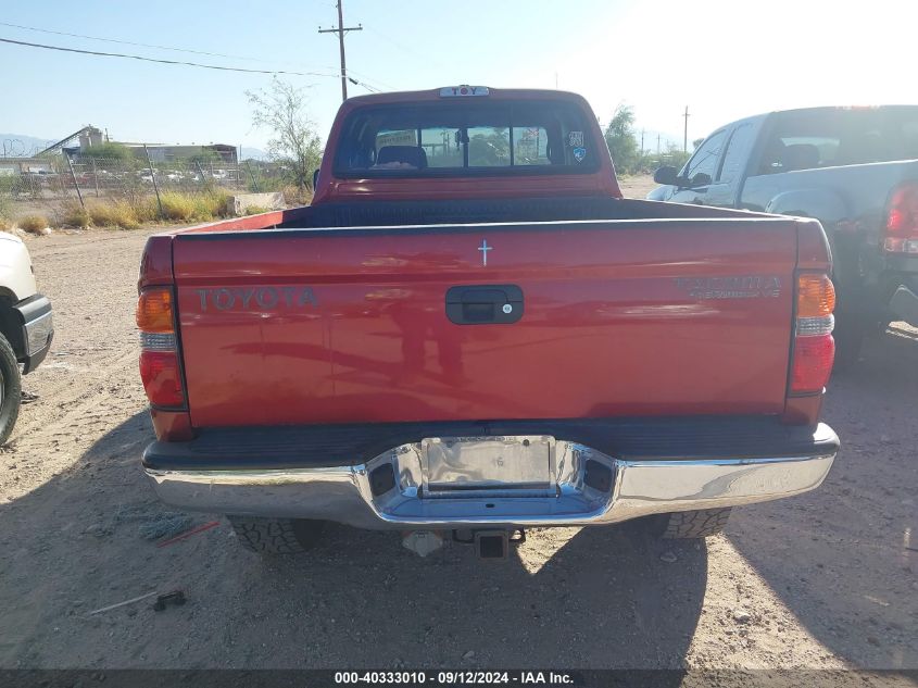 2004 Toyota Tacoma Xtracab Prerunner VIN: 5TESN92N44Z446732 Lot: 40333010