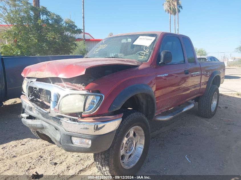 2004 Toyota Tacoma Xtracab Prerunner VIN: 5TESN92N44Z446732 Lot: 40333010