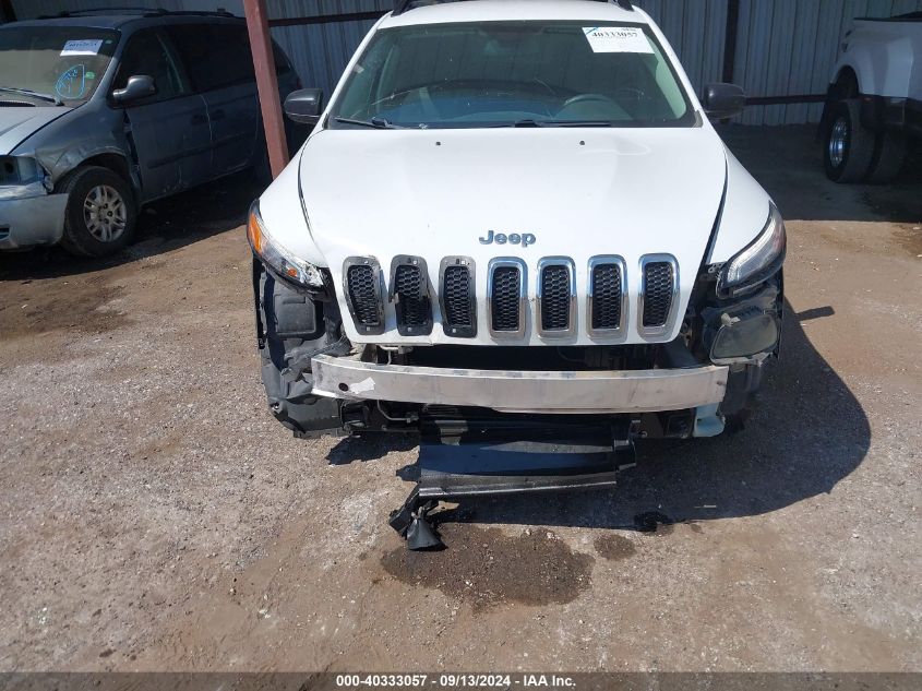 2016 Jeep Cherokee Sport VIN: 1C4PJLAB8GW257380 Lot: 40333057