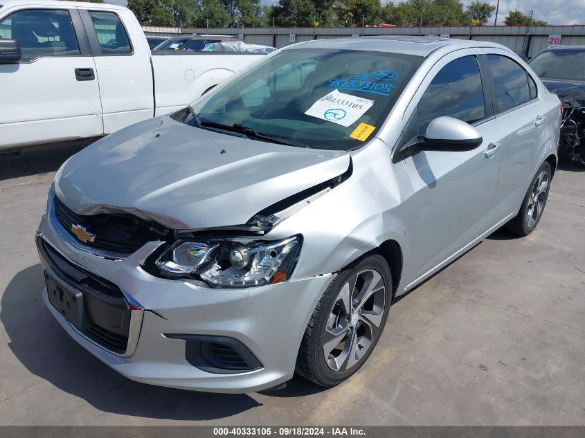 1G1JF5SB2L4114814 2020 Chevrolet Sonic Fwd Premier