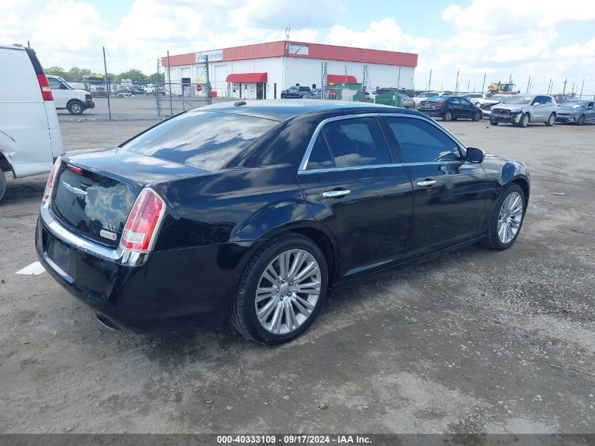 2012 Chrysler 300 Limited VIN: 2C3CCACG4CH273630 Lot: 40333109