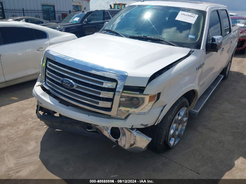 2013 Ford F-150 King Ranch VIN: 1FTFW1ET5DKF77330 Lot: 40333116