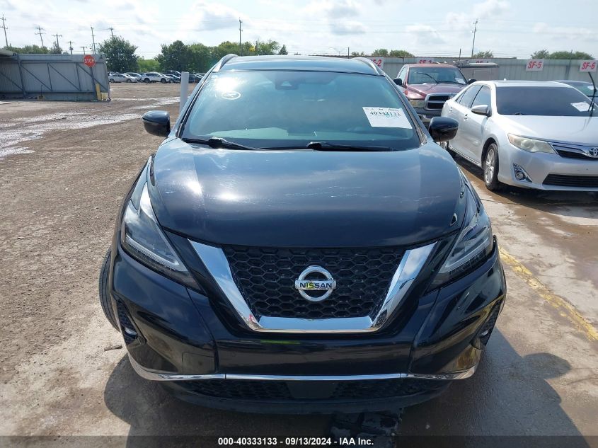 2021 Nissan Murano Sv VIN: 5N1AZ2BJXMC118231 Lot: 40333133