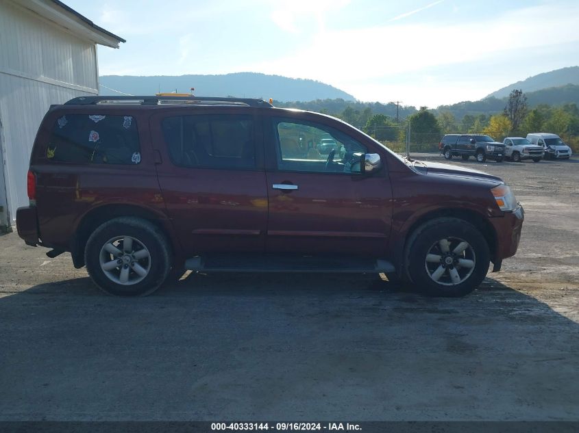 2012 Nissan Armada Sv VIN: 5N1AA0NC1CN608150 Lot: 40333144