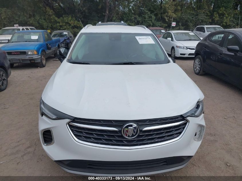 2022 Buick Envision Fwd Preferred VIN: LRBAZLR42ND162695 Lot: 40333173