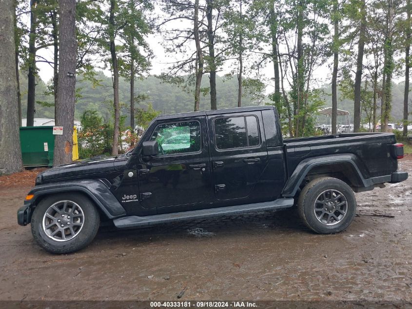 2020 Jeep Gladiator Overland VIN: 1C6HJTFG4LL216501 Lot: 40333181