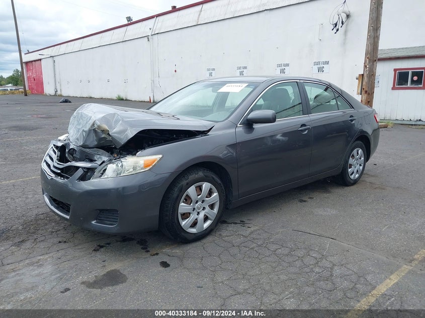 2010 TOYOTA CAMRY VIN: JTNBF3EK1A3004850