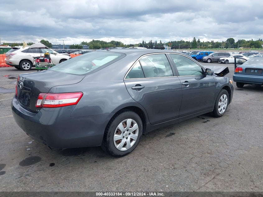 2010 TOYOTA CAMRY VIN: JTNBF3EK1A3004850