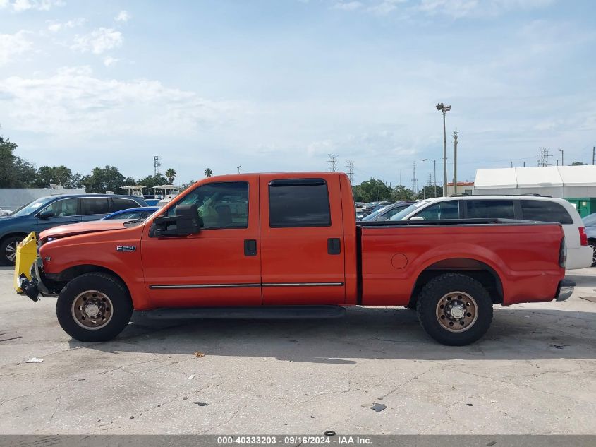 2000 Ford F-250 Lariat/Xl/Xlt VIN: 1FTNW20S2YED05564 Lot: 40333203