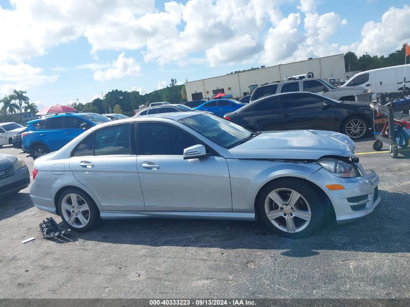 2014 Mercedes-Benz C 250 Luxury/Sport VIN: WDDGF4HB6EG217910 Lot: 40333223