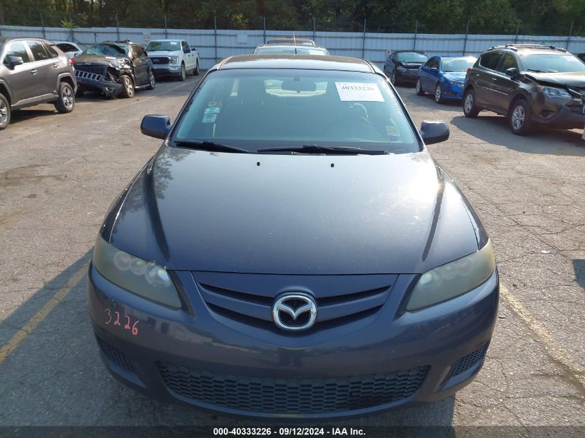 2007 Mazda Mazda6 I Sport Ve VIN: 1YVHP80C175M41196 Lot: 40333226