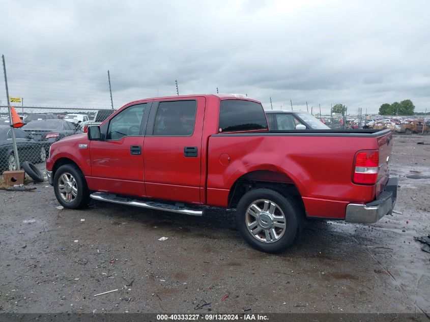 2008 Ford F-150 60Th Anniversary/Fx2/Xl/Xlt VIN: 1FTRW12W48FB34998 Lot: 40333227