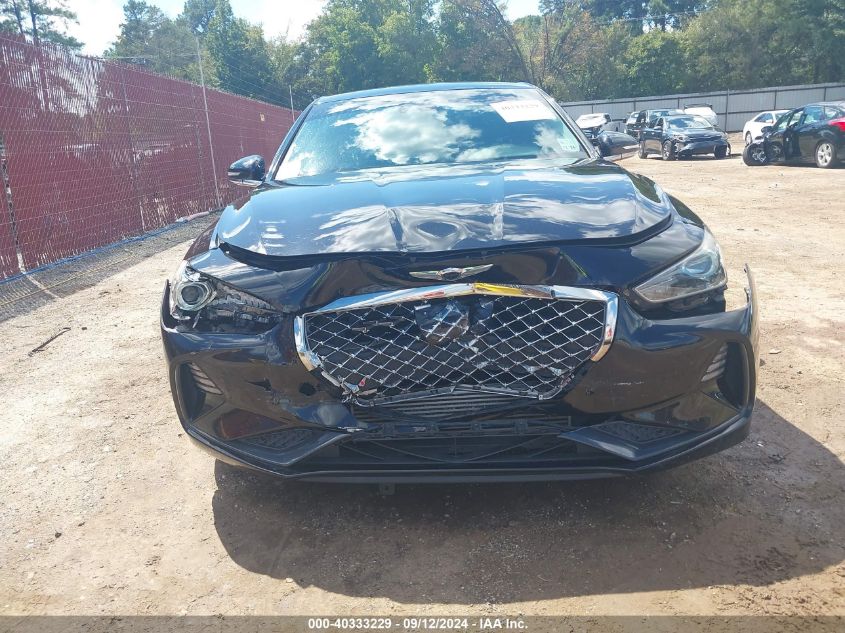 2019 Genesis G70 2.0T Sport VIN: KMTG24LA4KU016333 Lot: 40333229