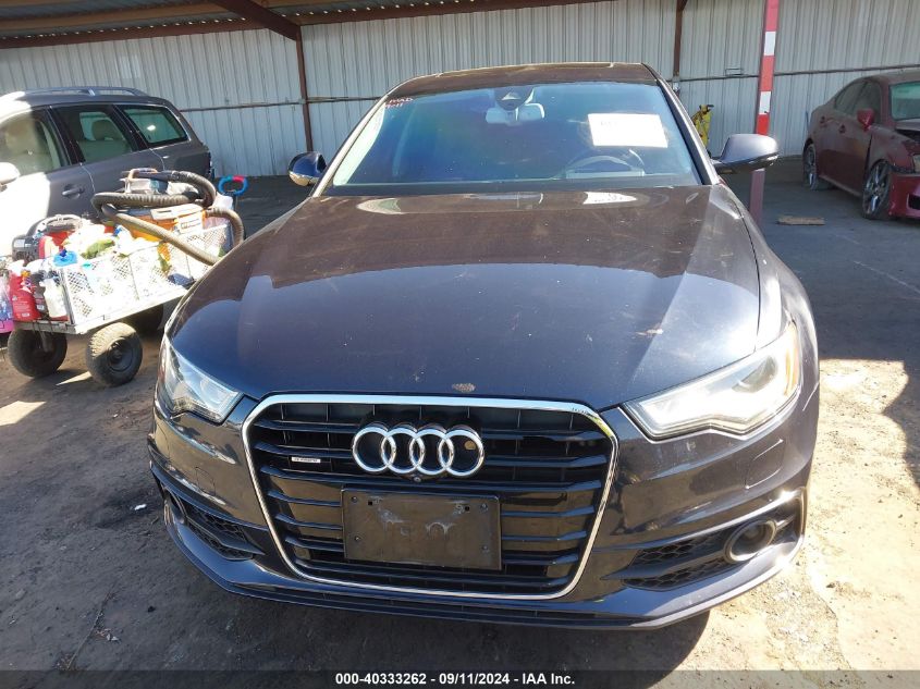 2013 Audi A6 3.0T Premium VIN: WAUJGAFC8DN066292 Lot: 40333262